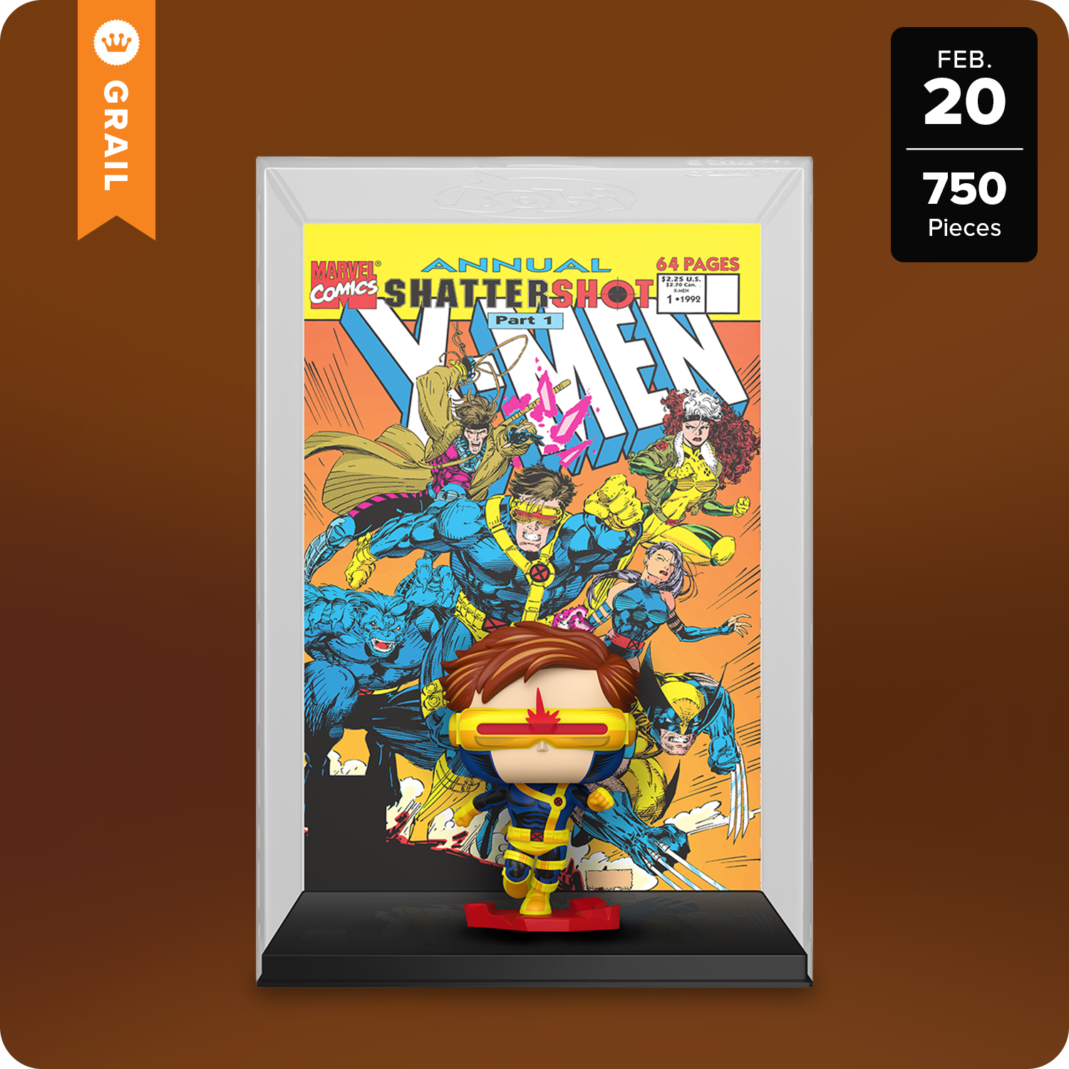 Funko Limited Edition Pop! Comic Covers X-Men: Shattershot Part 1 - Cyclops